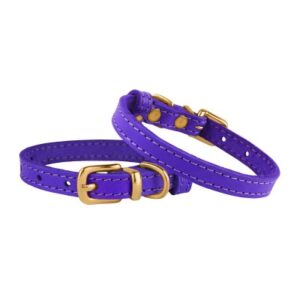 Нашийник для Котів Шкіряний без Гравіювання